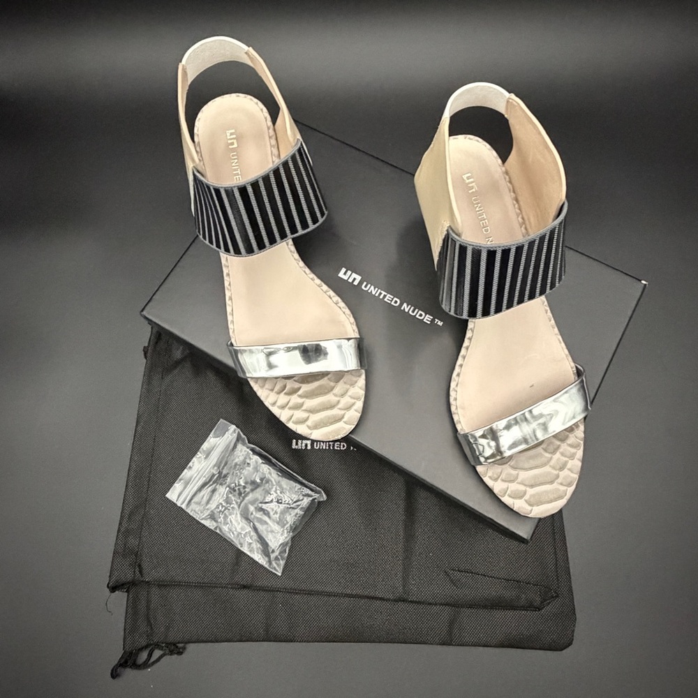 United Nude Raiko Nude Mix Sandals | EU 39 | Box + Extras